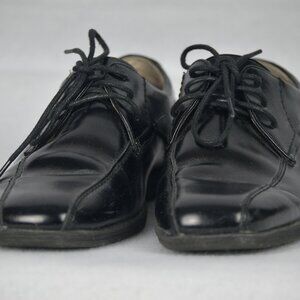 Florsheim Kids Boys Black formal Shoes Lace  Size 4M
